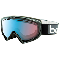 Bolle Y6 OTG Goggle - Shiny Black Frame with Modulator Vermillon Blue Lens