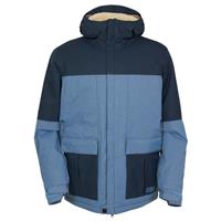 686 Authentic Insider Insulated Jacket - Men's - Slate Blue Colorblock