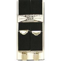 Sports Accessories 2" Suspenders with Soft Jaw Clips