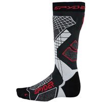 Spyder Zenith Socks - Men's - Polar / Black / White