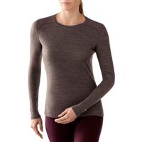 Smartwool Midweight Crew Top - Women's - Taupe/Aubergine