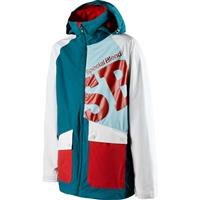 Special Blend Beacon Insulated Jacket - Men's - Teal Bag / Oxycotton / Markup Red