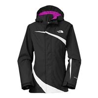 The North Face Mountain View Triclimate Jacket - Girl's - TNF Black / TNF White