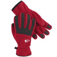 The North Face Denali Gloves - Men's - TNF Red / Asphalt Grey