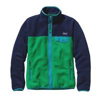 Patagonia Full-Zip Snap-T Jacket - Women's - Tumble Green / Classic Navy