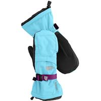 The North Face Montana Mitts - Girl's - Turquoise Blue / Premiere Purple