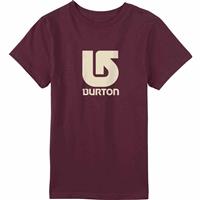 Burton Logo Vertical SS Tee - Boy's - Wino