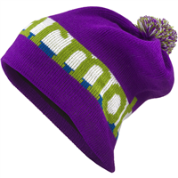 Marmot Retro Pom Hat - Vibrant Purple