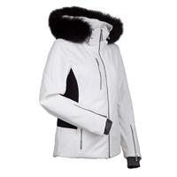 Nils Hanna Real Fur Jacket - Women's - White / Black