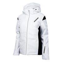Spyder Prevail Relaxed Fit Jacket - Women's - White/Black/Silver