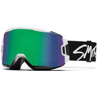 Smith Squad Goggle - White Frame with Green Sol-X Lens