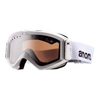 Anon Figment Goggle - White Frame with Silver Amber Lens