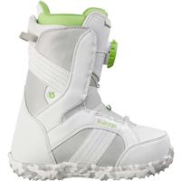 Burton Zipline Snowboard Boots - Youth - White / Green