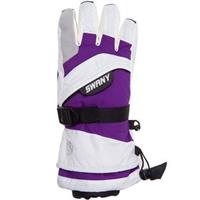 Swany X-Over II Gloves - Youth - White / Purple