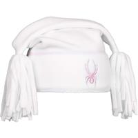 Spyder Bitsy Cuddle Fleece Hat - Girl's - White / Sweet Pink