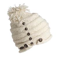 Turtle Fur Nepal Collection Acorn Hat - Women's - White