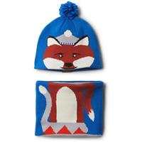 Columbia Infant Snow More Hat and Gaiter Set - Youth - Super Blue Fox