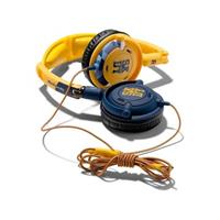 Skullcandy Lowrider Headphones - Yellow / Navy