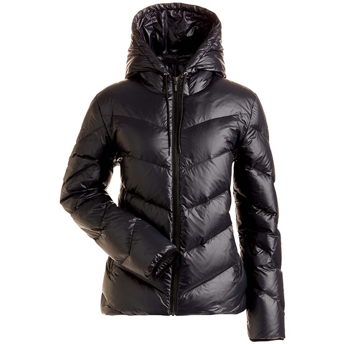 short down jacket with hood