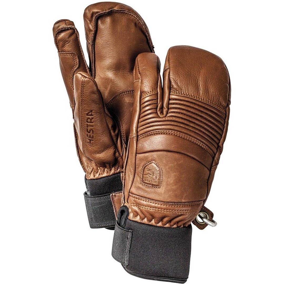 Hestra Leather Fall Line 3Finger Gloves Men's