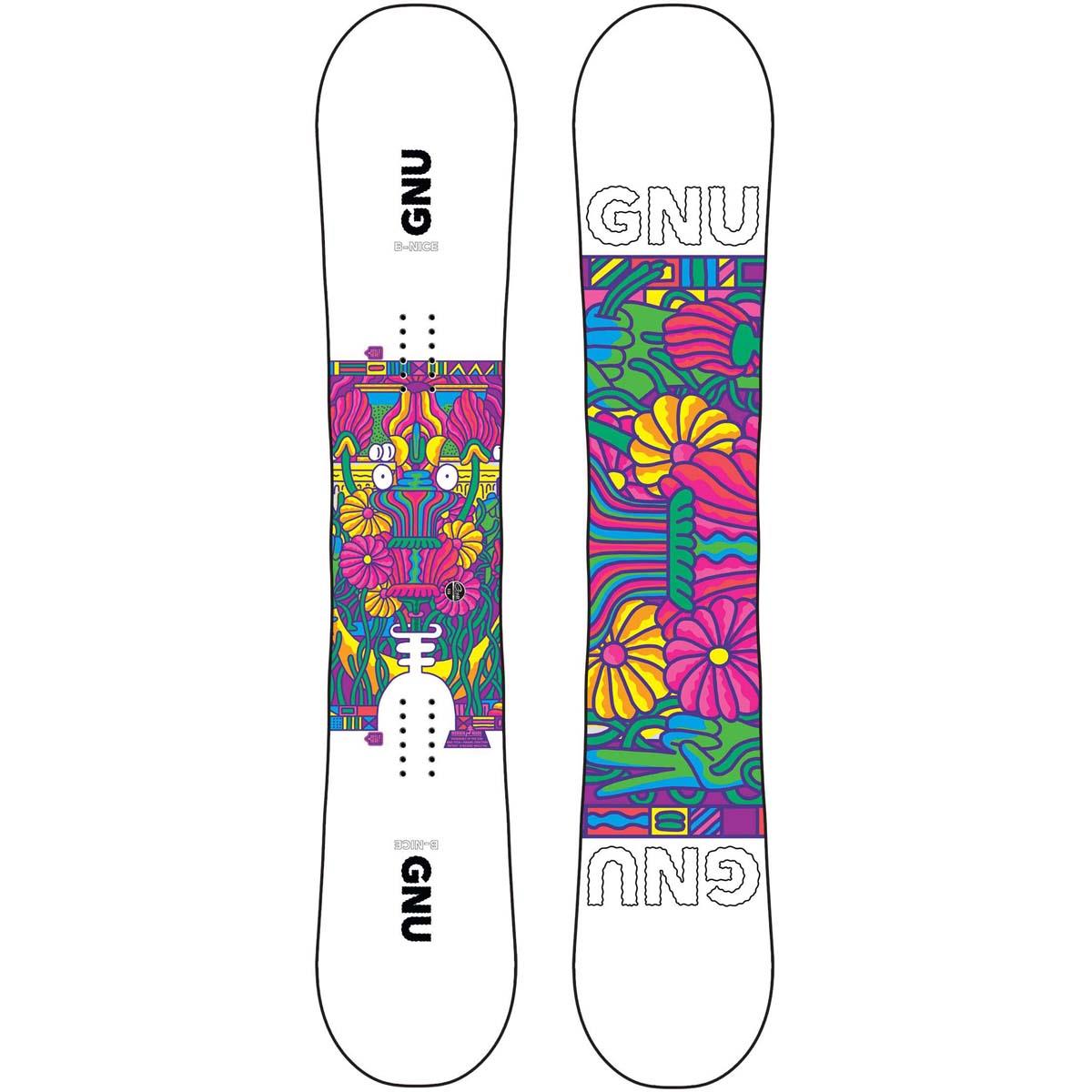 2021 GNU Womens BSnowboard Nice Snowboard 20SN019