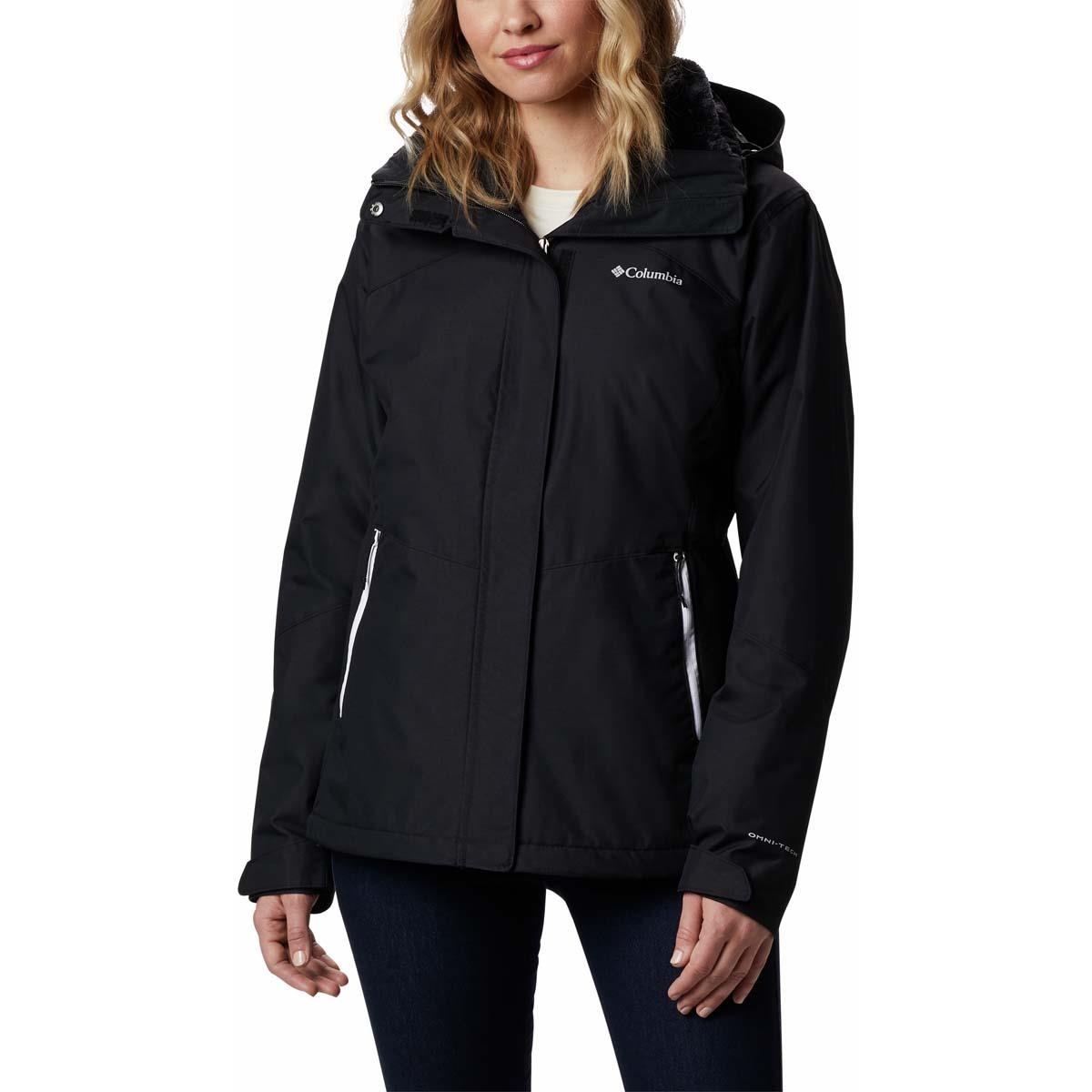 columbia womens jacket black