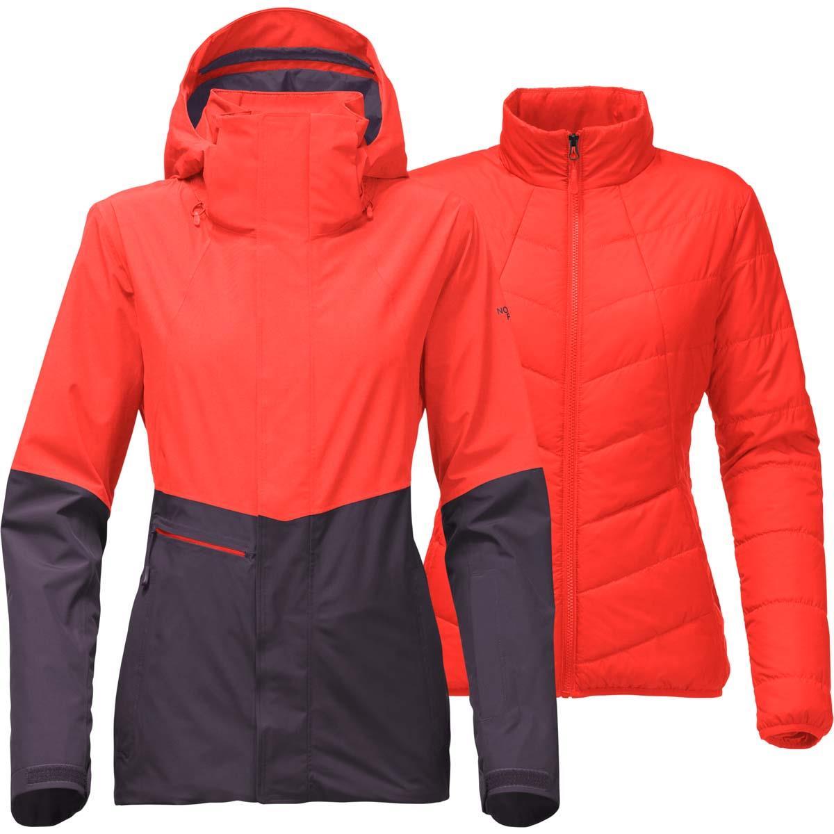 the north face women's snowboard jacket