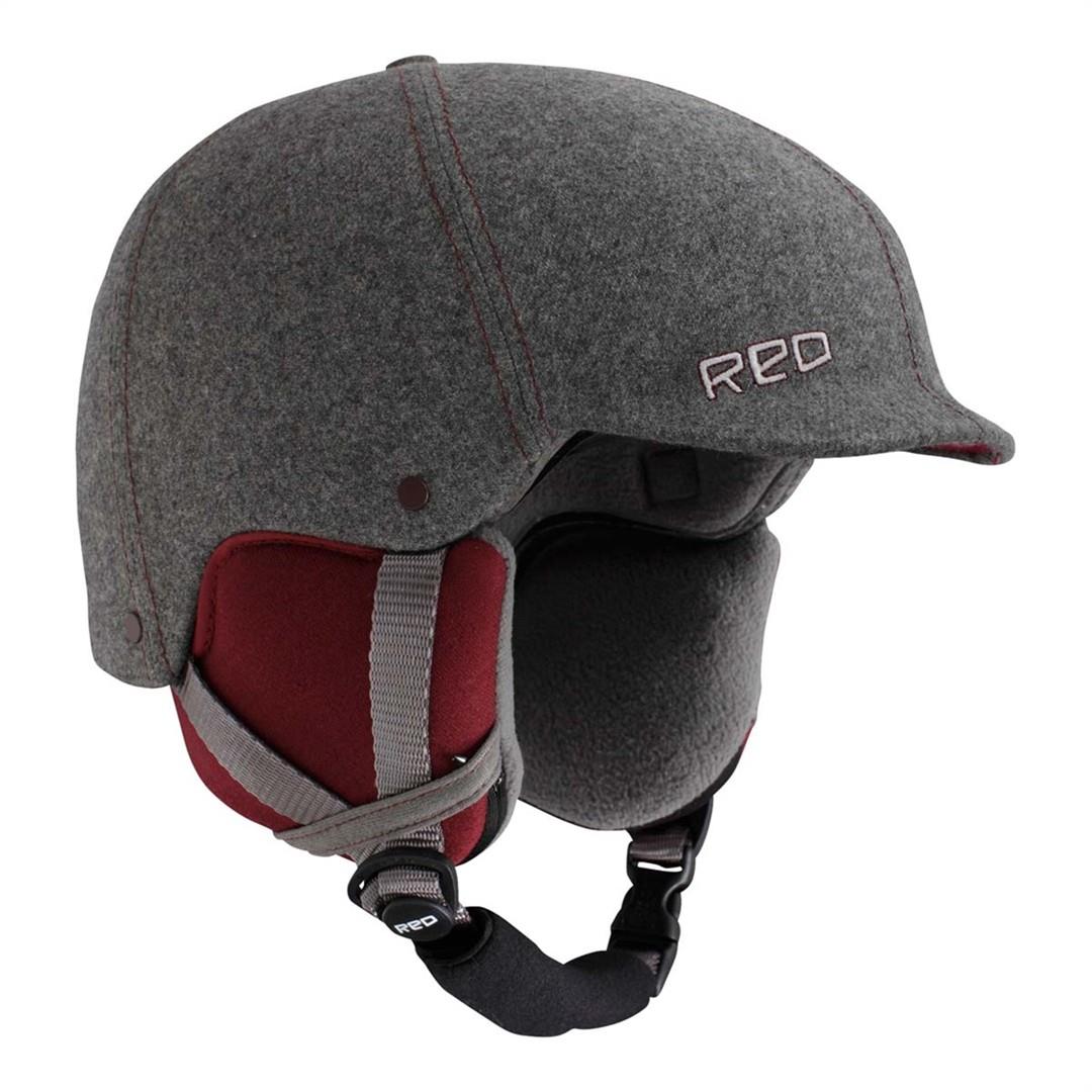 Red helmet snowboard Clearance