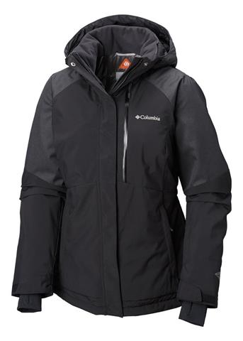 black columbia windbreaker womens