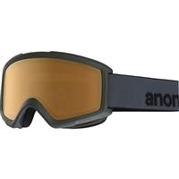 Anon Helix 2.0 Goggle - Stealth Frame with Non-Mirror Amber Lens