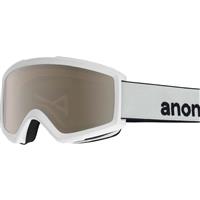 Anon Helix 2.0 Goggle - White Frame with Silver Amber and Amber Lenses