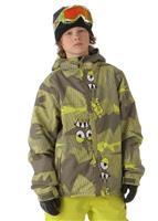 686 Camotooth Insulated Jacket - Boy's - Army
