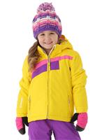 Sunice Little Girls Naquita Technical Jacket - Girl's - Yellow/ Pink