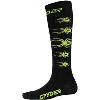 Spyder Bug Out Sock - Boy's - Black / Theory Green