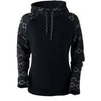 Obermeyer Gracey Hooded Fleece P/O - Women's - Black Snowflake Print
