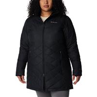Columbia Heavenly Long Hooded Jacket Plus - Women's - Black (010)