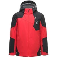 Spyder Chambers Jacket - Boy's - Red / Black / Red