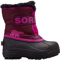 Sorel Snow Commander Boot - Youth - Purple Dahlia / Groovy Pink