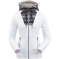 Spyder Soiree Hybrid Hoodie Fleece Jacket - Women's - White