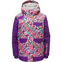Spyder Claire Jacket -Youth Girl's - Friend Forever Print