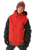 686 Authentic Jr Varsity Jacket - Boy's - Red