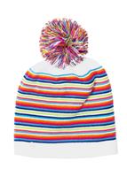 Spyder Stripe Hat - Girl's - White / Multi Color