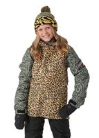 686 Flora Insulated Jacket - Girl's - Leopard