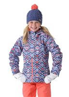 Columbia Snowcation Nation Jacket - Girl's - Bluebell Print