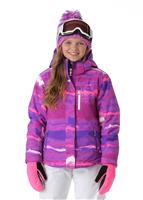 Sunice JR Naquita Technical Jacket - Girl's - Purple Wavelengths
