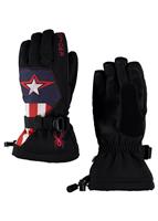 Spyder Marvel Overweb Ski Glove - Boy's - Black / Captain