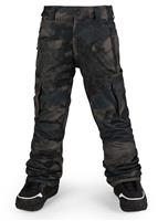 Volcom Cargo Insulated Pant - Boy's - Camouflage