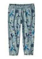 Patagonia Baby Capilene Bottoms - Youth - Block Houses Two-Way / Cadet Blue