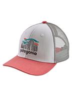 Patagonia Trucker Hat - Youth - Fitz Roy Boulders / White