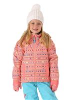 Roxy Toddler Mini Jetty Jacket - Girl's - Shell Pink / Indie Stripes